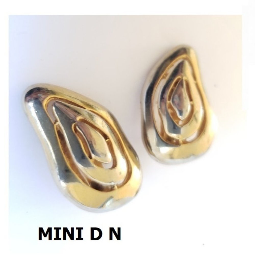 vintage MIMI DI N gold earrings
